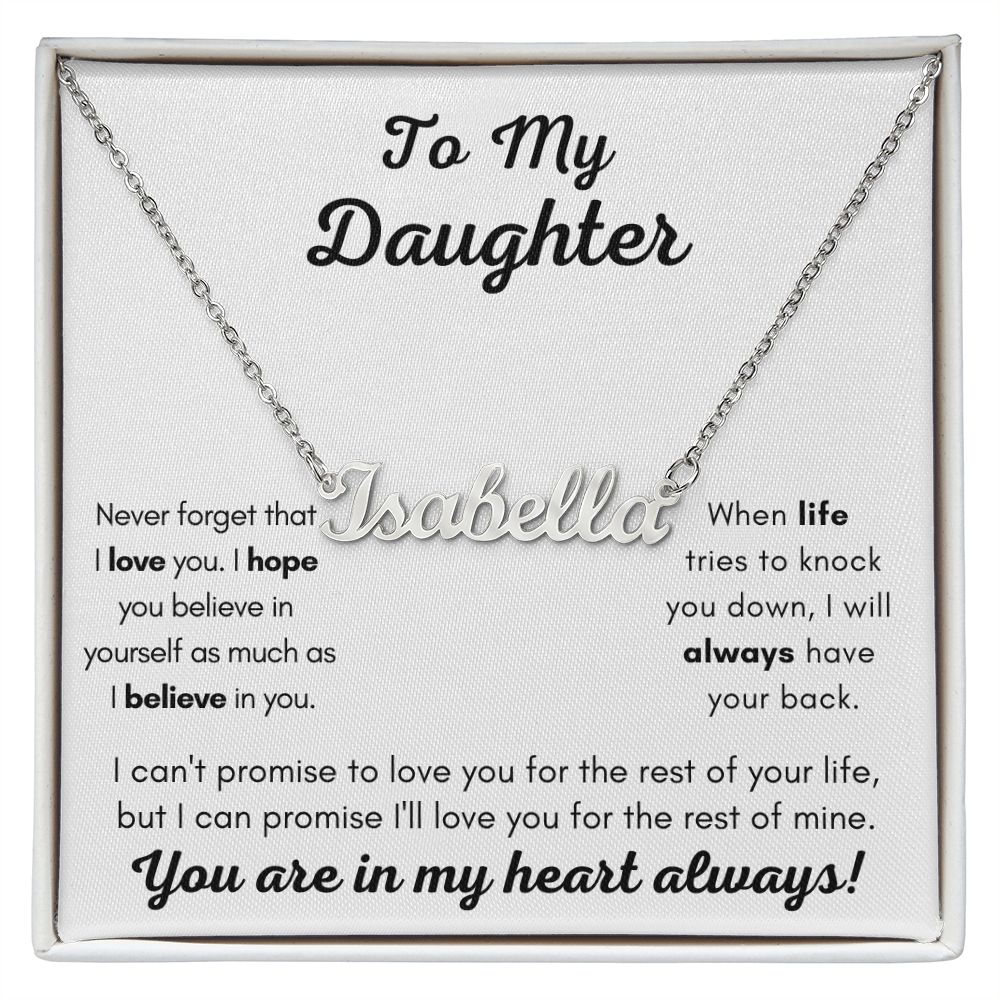 My Daughter | Pesonal Name | Never Forget | Valentine's