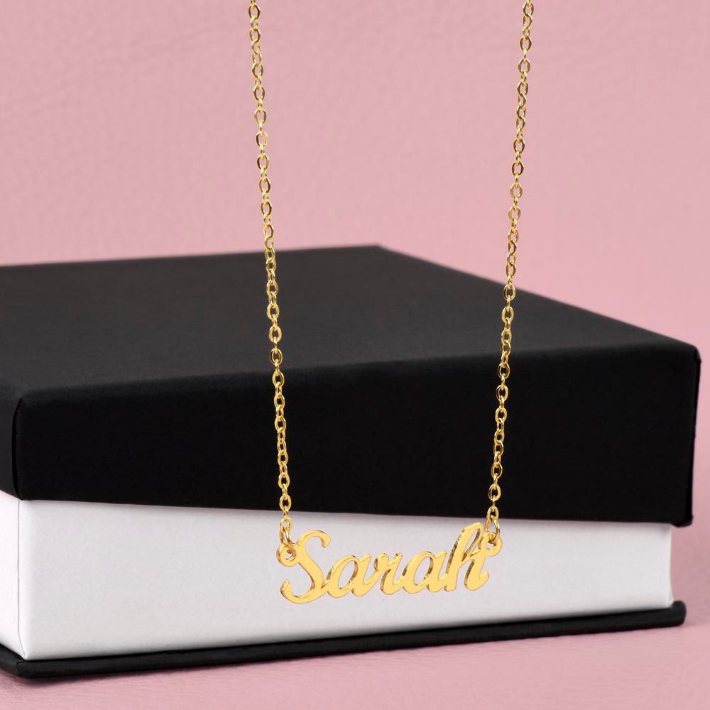 TO MY GIRLFRIEND | PERSONALIZED NAME NECKLACE | GIFTS FOR HER | CUSTOM NAME NECKLACE | VALENTINE'S DAY