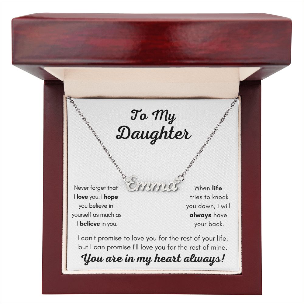 My Daughter | Pesonal Name | Never Forget | Valentine's
