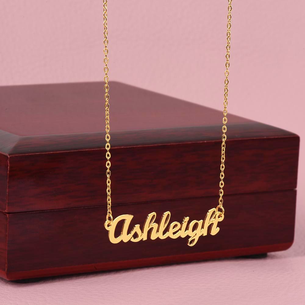 TO MY GIRLFRIEND | PERSONALIZED NAME NECKLACE | GIFTS FOR HER | CUSTOM NAME NECKLACE | VALENTINE'S DAY