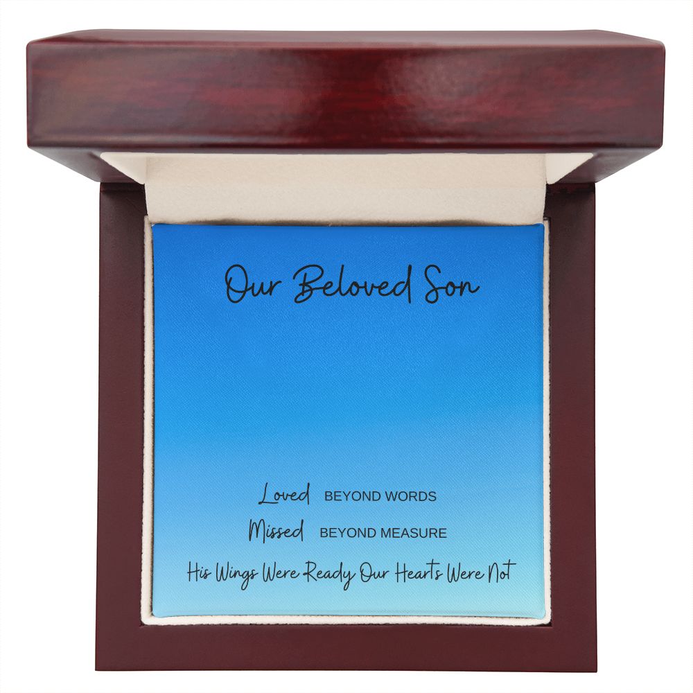 Our Beloved Son | Sympathy | Bereavement Gift for Wife | Loss of son