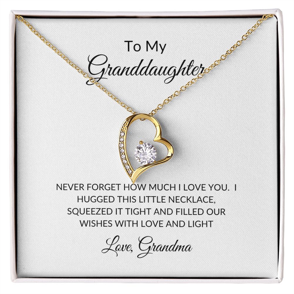 Granddaughter | Love and Light - Forever Love Necklace