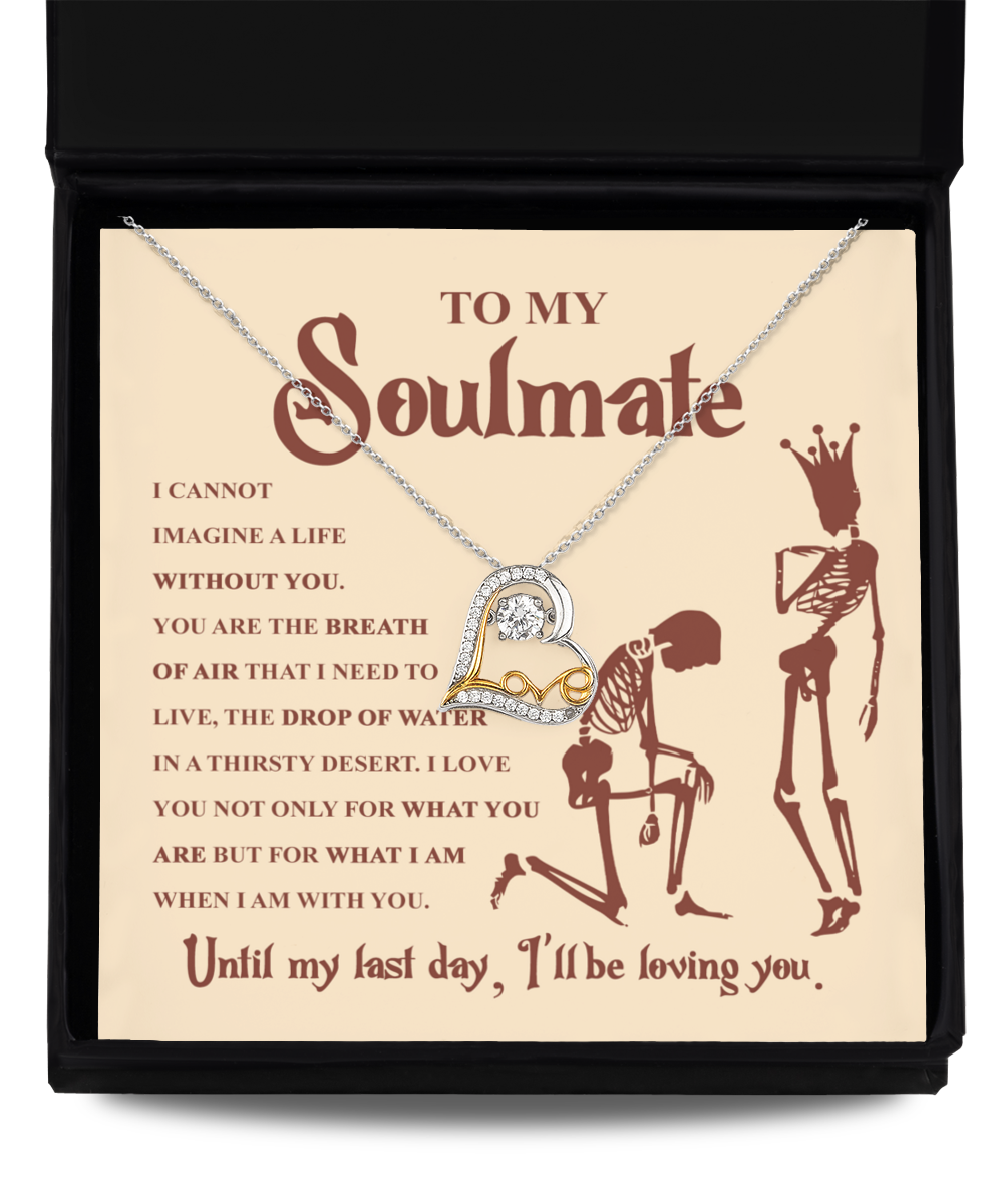 Soulmate | Breath of Air | Love Dancing Necklace
