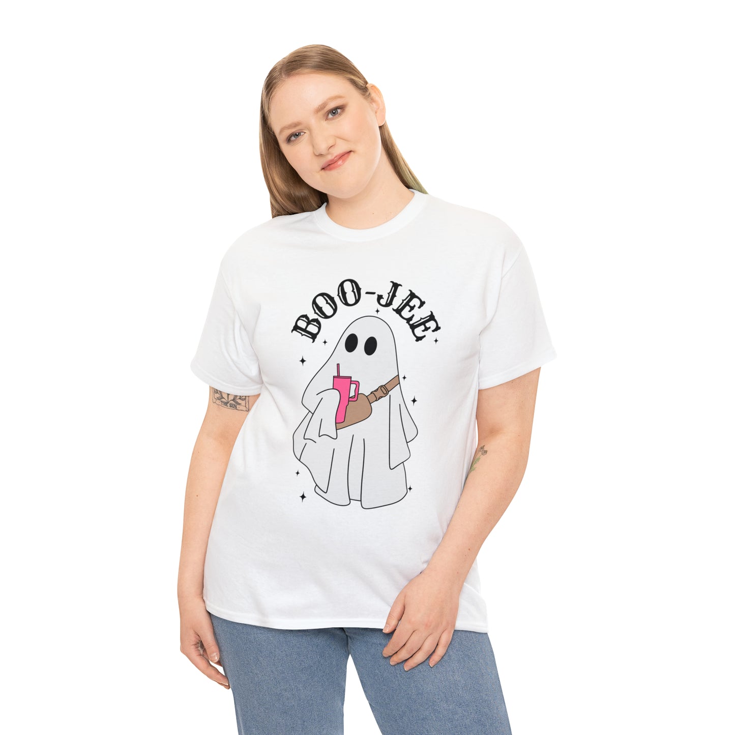 Boo Gee Halloween Ghost  Tee