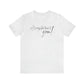 Women's Bella Canva Jersey Short Sleeve Tee - Always be True to You!