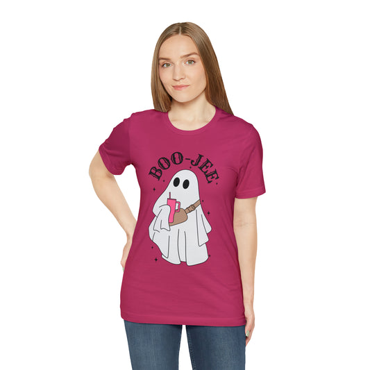 Boo Jee Halloween Ghost Shirt | Canvas and Bella