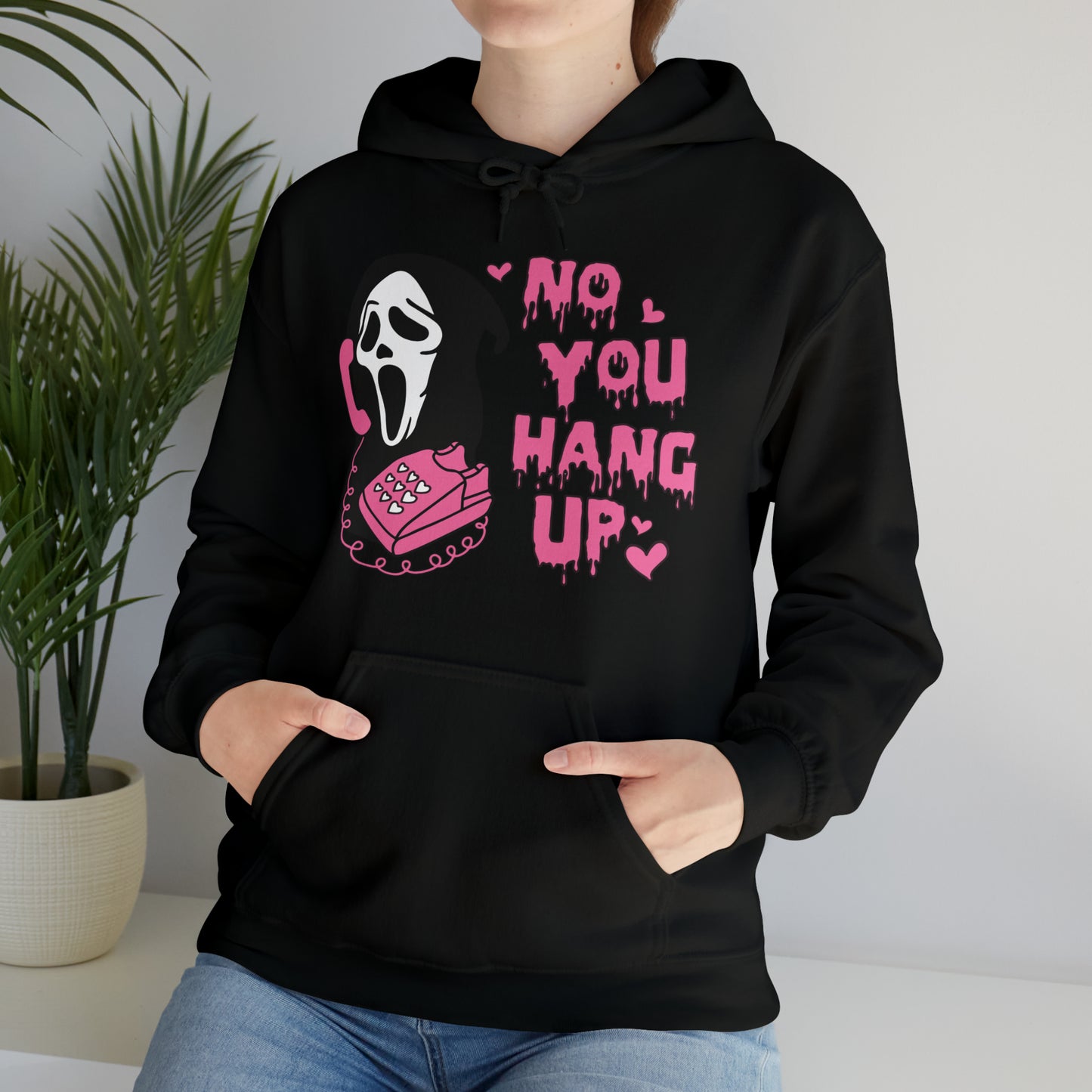 No You Hang Up | Ghost Face | Halloween Sweatshirt