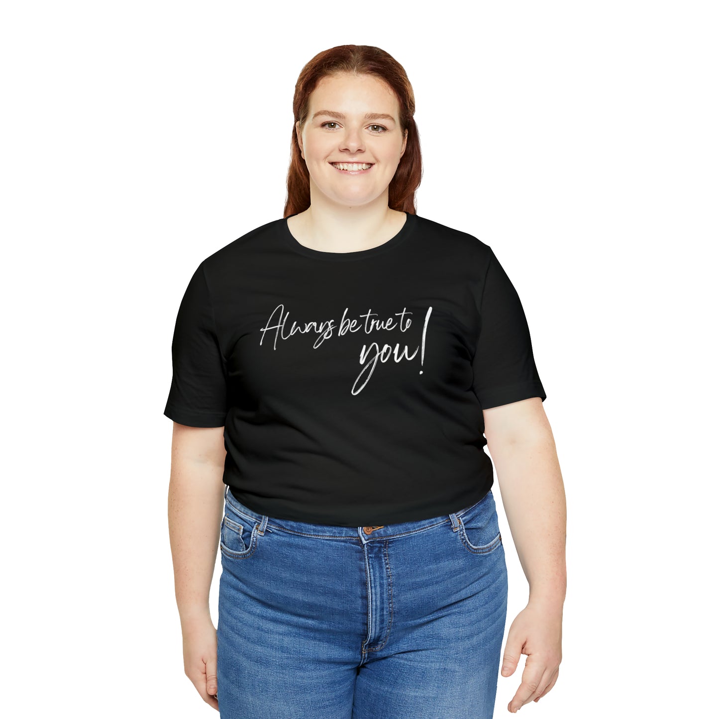 Women's Bella Canva Jersey Short Sleeve Tee - Always be True to You!