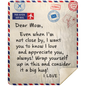 Dear Mom- Even When I am Not Close By Blanket