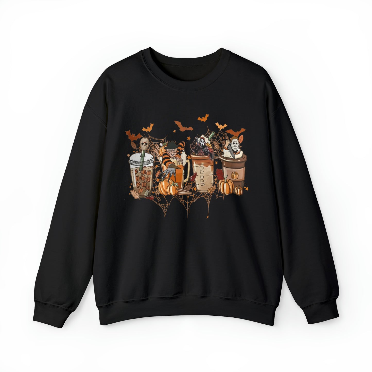 Skeleton Coffee Cups Sweatshirt