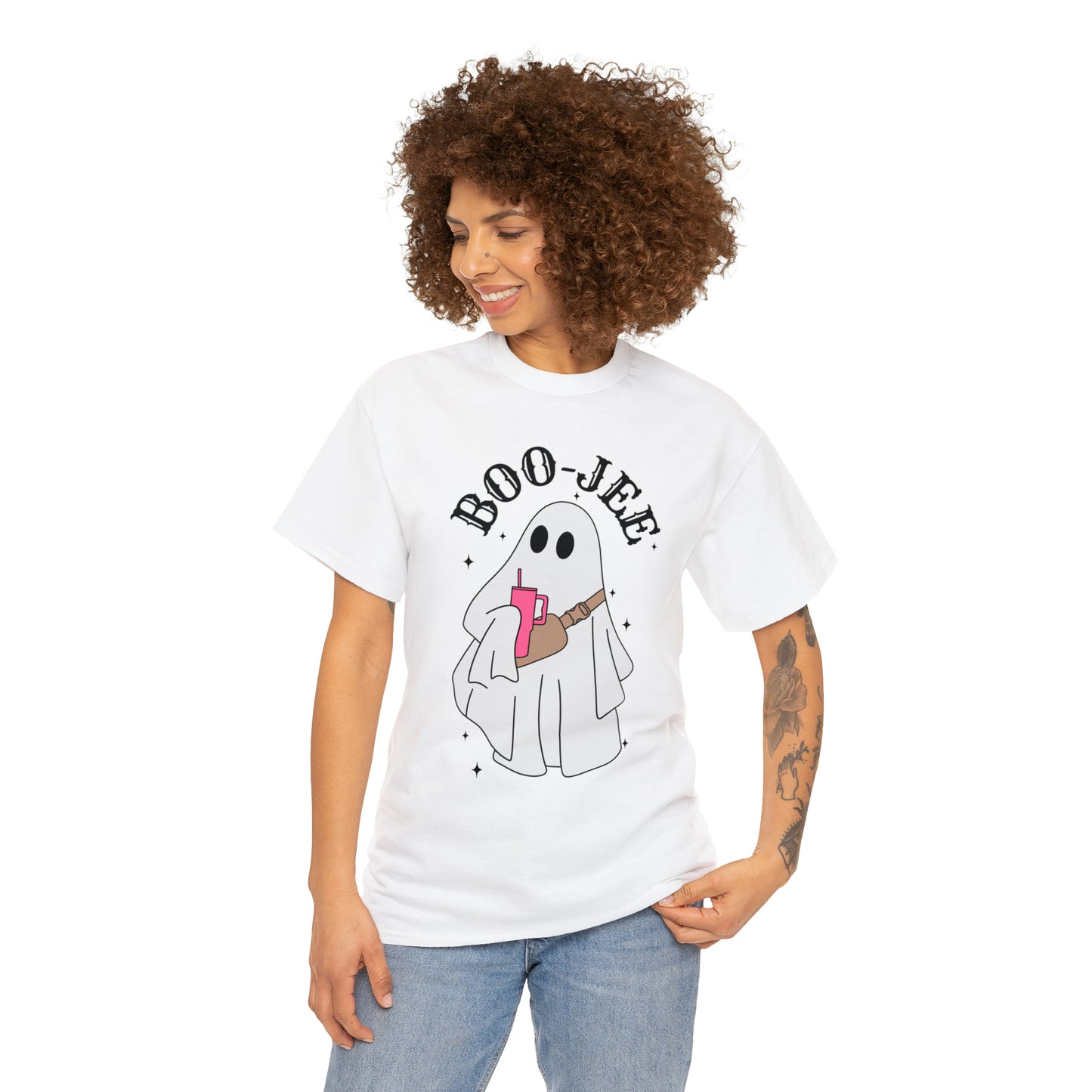 Boo Gee Halloween Ghost  Tee