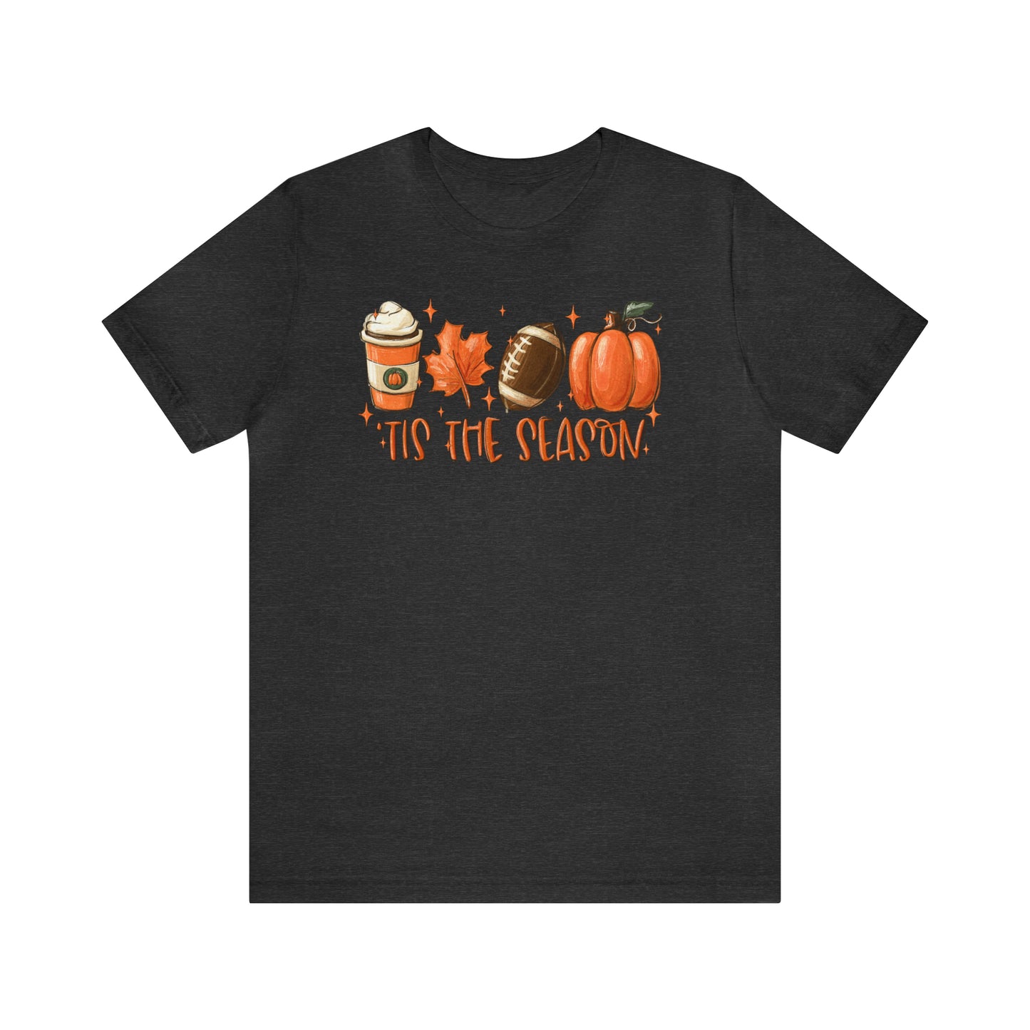 Tis the Season Canvas and Bella Fall T Shirt