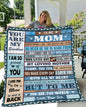To My Mom - Everything I Am Blanket - From Son