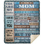 To My Mom - Everything I Am Blanket - From Son