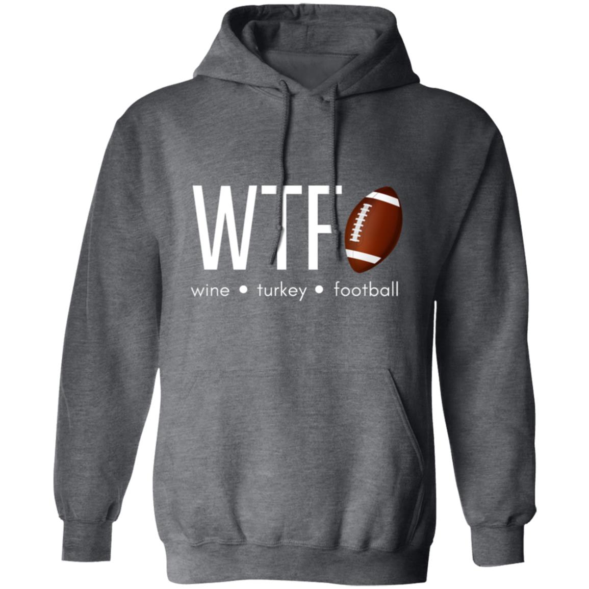 Wine Turkey Football Sweatshirt and Hoodie