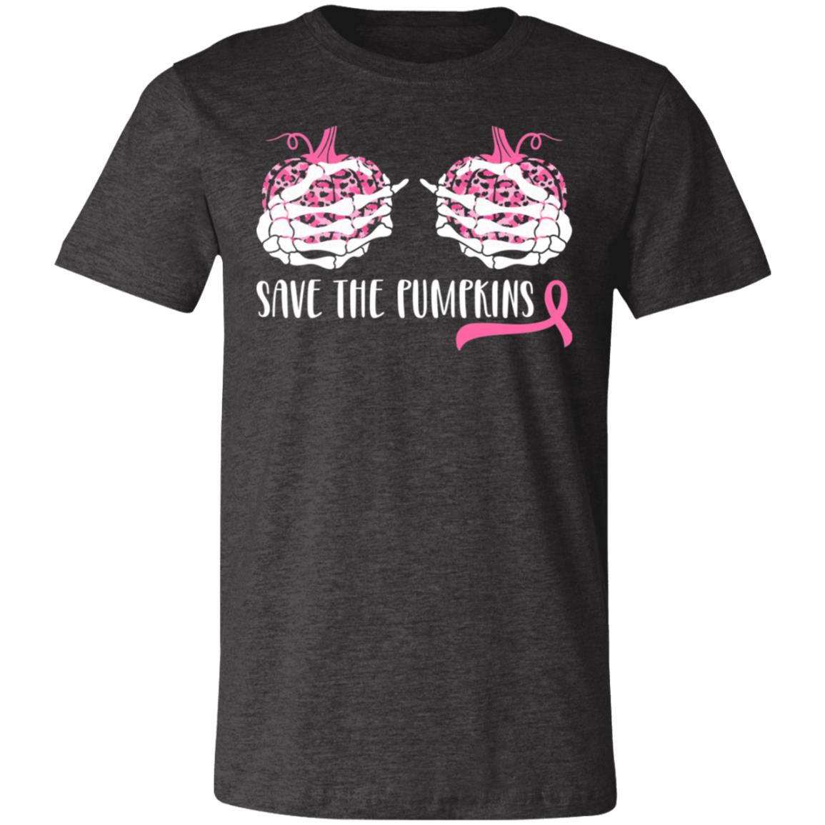 Save The Pumpkins Breast Cancer T Shirt