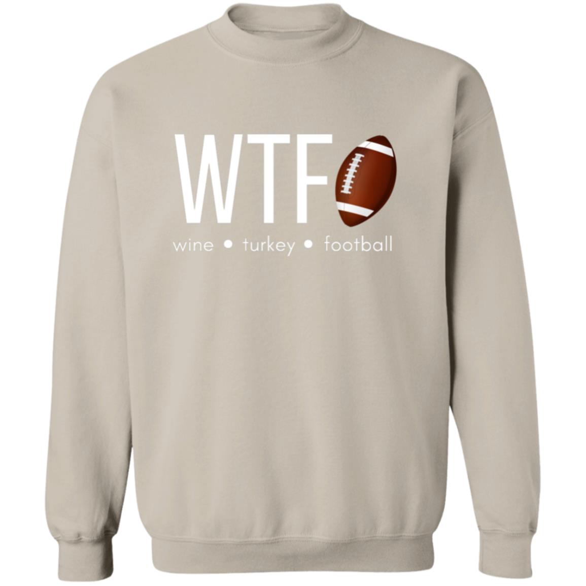 Wine Turkey Football Sweatshirt and Hoodie