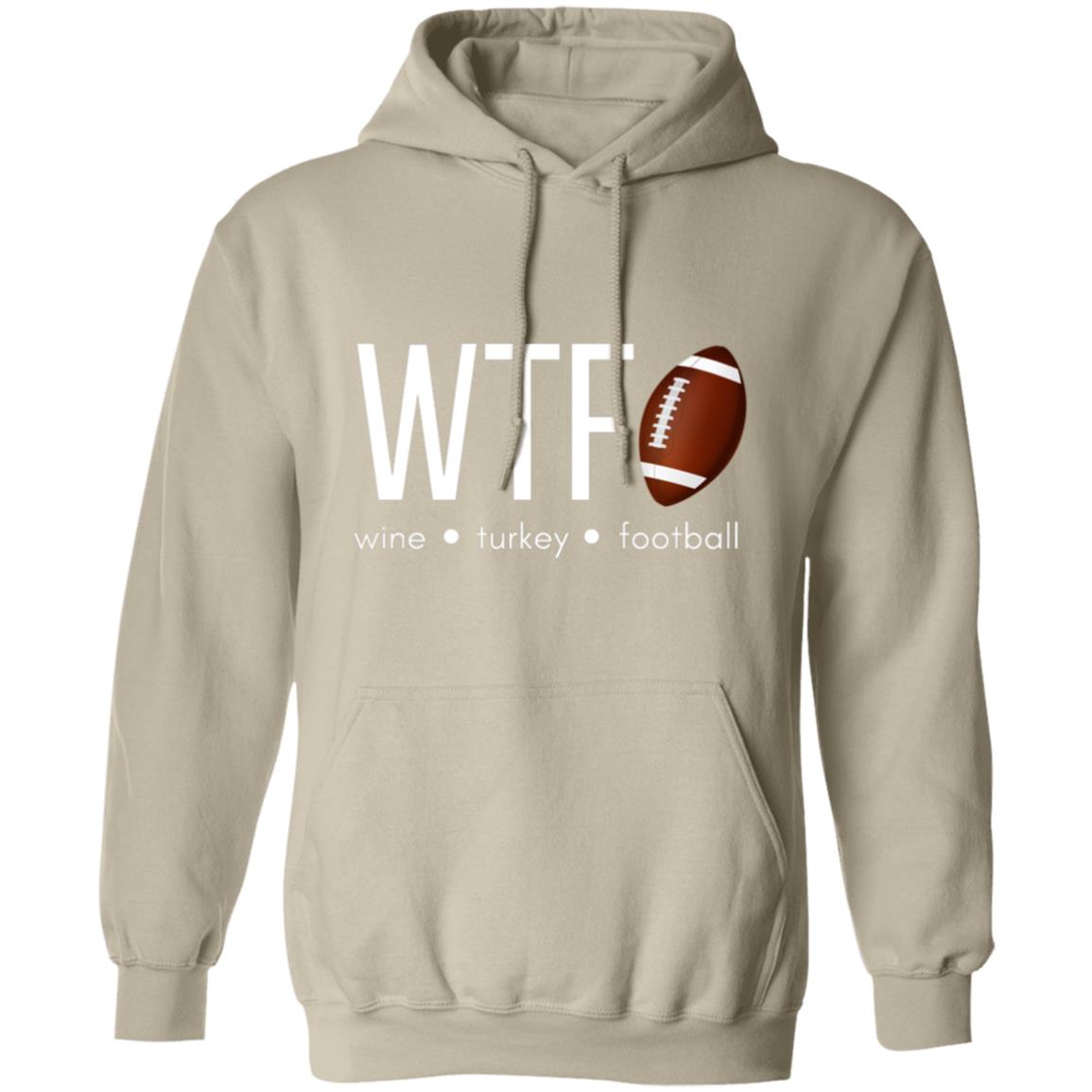 Wine Turkey Football Sweatshirt and Hoodie