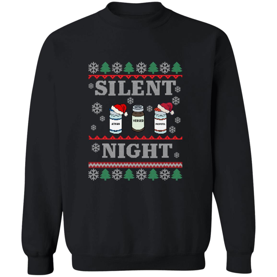 Silent Night Ugly Sweater