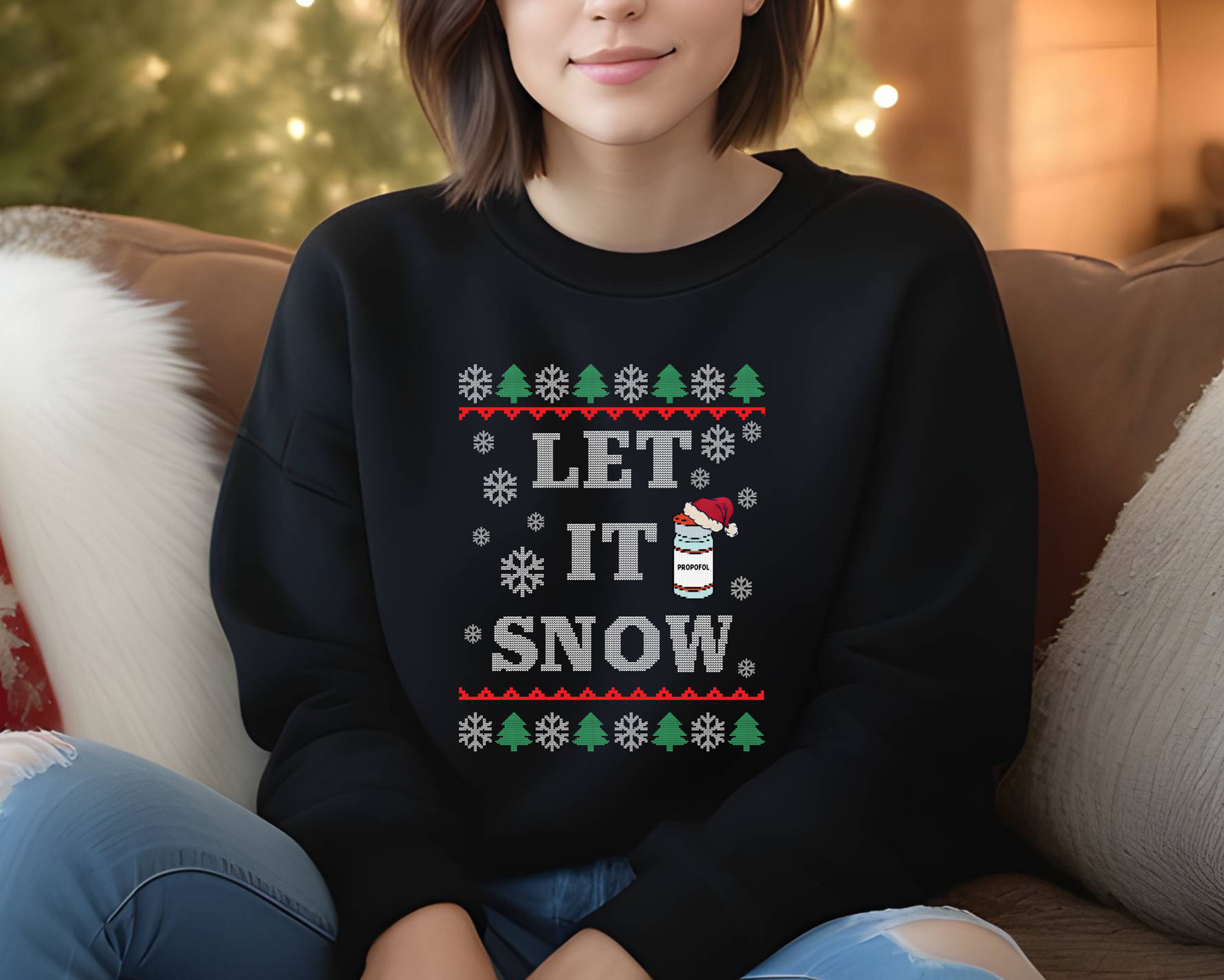 Let It Snow Ugly Sweater Version