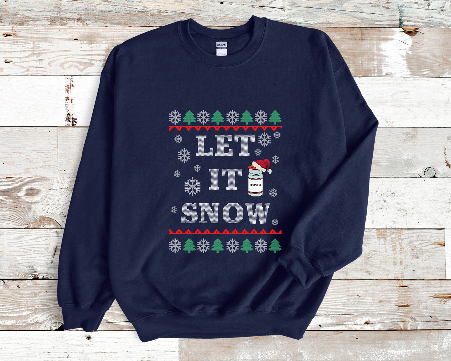 Let It Snow Ugly Sweater Version