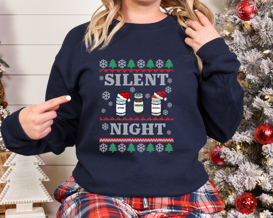 Silent Night Ugly Sweater