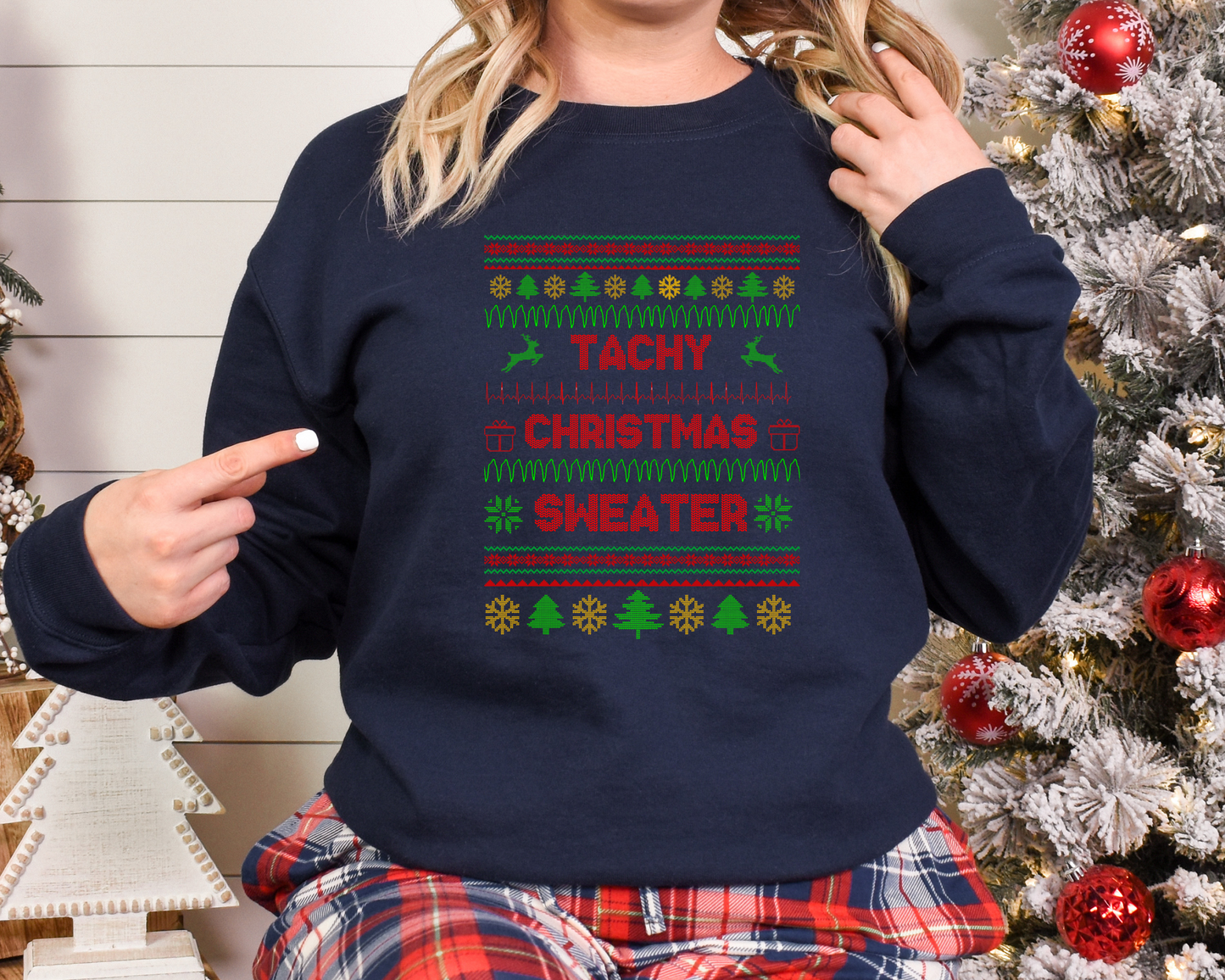 Tachy Christmas Sweater