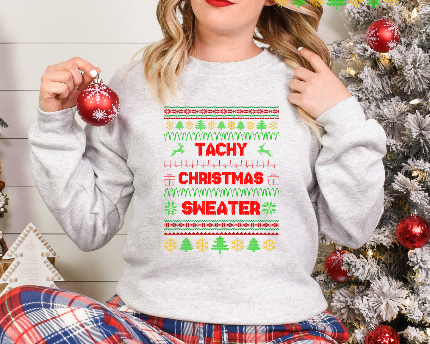 Tachy Christmas Sweater