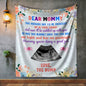 Dear Mommy - Love the Bump - Premium Mink Sherpa Blanket 50x60