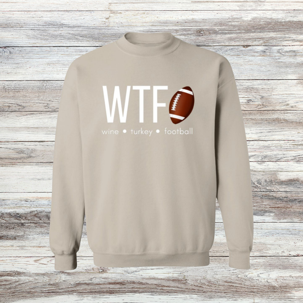 Wine Turkey Football Sweatshirt and Hoodie