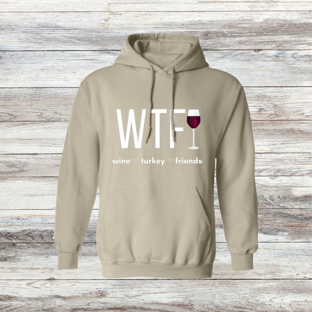 Wine Turkey Friends Sweatshirt and Hoodie