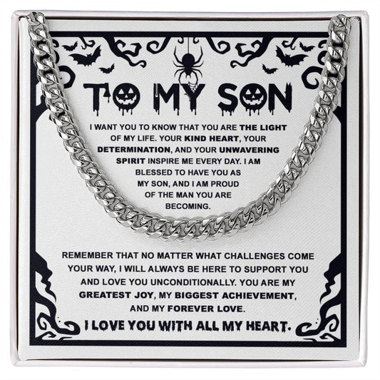 To My Son | Cuban | Proudest Achievement