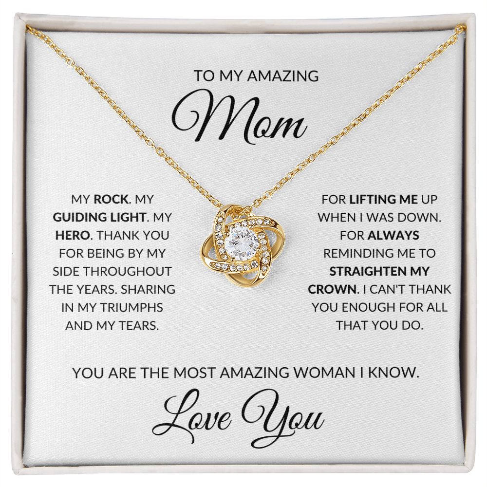 Amazing Mom | Love Knot | My Rock