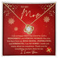 To My Mom | Strong Woman | Love Knot Necklace