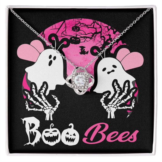 Boo Bees | Love Knot Necklace | Halloween