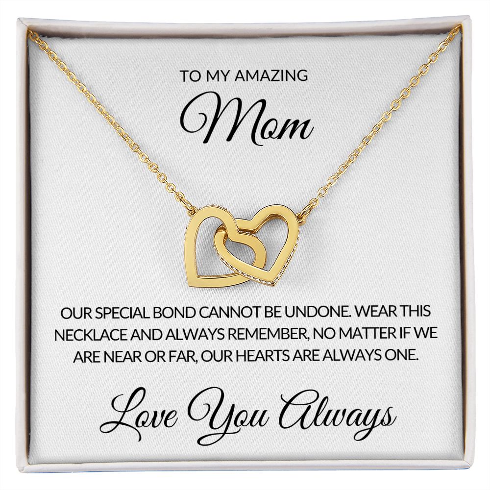 Amazing Mom | Interlocking Hearts | Special Bond