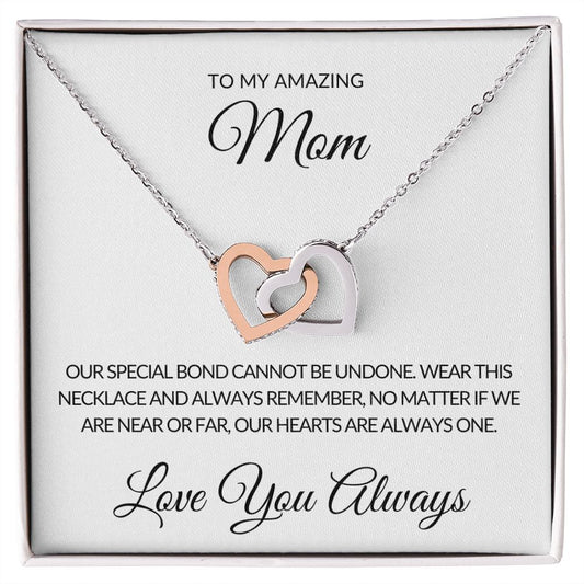 Amazing Mom | Interlocking Hearts | Special Bond