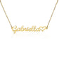 Personalized Name Necklace with Heart