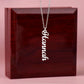 PERSONALIZED NAME NECKLACE - VERTICAL