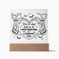 Soulmate | I Tolerate You | Acrylic Plaque | Halloween