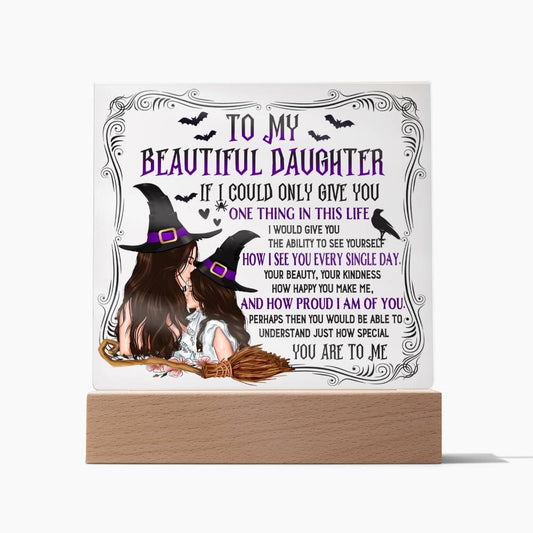 Daughter | How Special | Acrylic Plaque