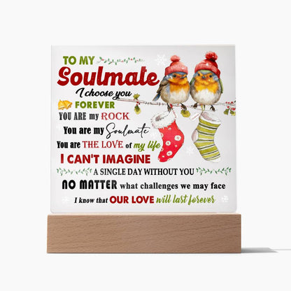 Soulmate - Last Forever Acrylic Plaque