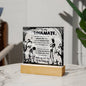 To My Soulmate | Breath of Air | Acrylic Plaque | Halloween
