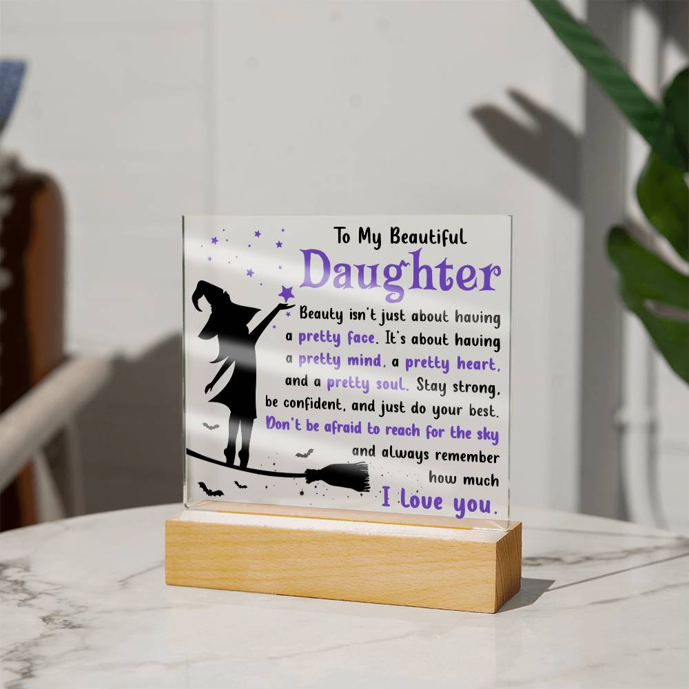 Daughter | Pretty Soul | Acrylic Plaque