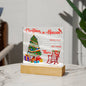 Christmas in Heaven Acrylic Plaque