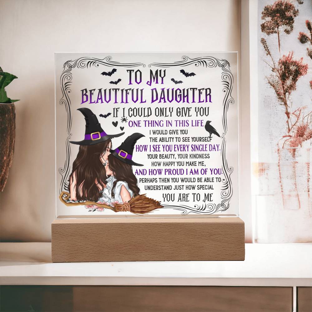 Daughter | How Special | Acrylic Plaque