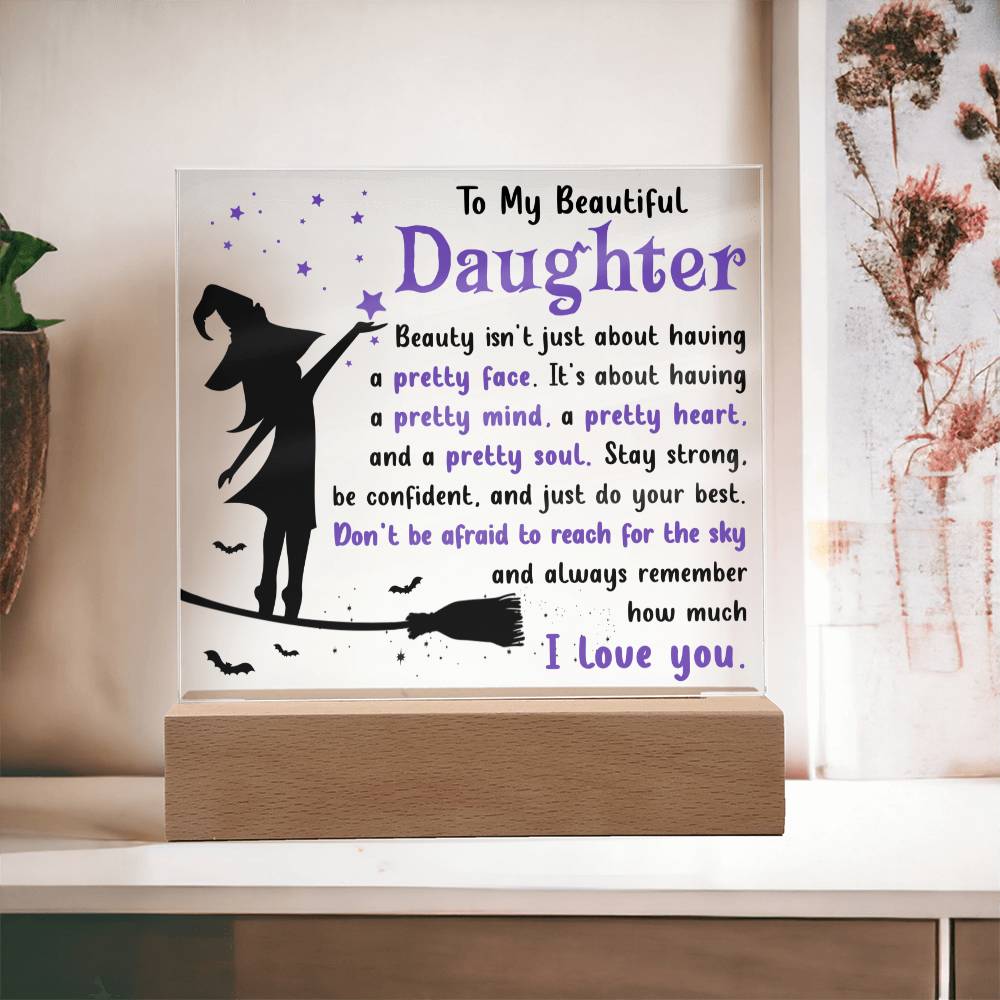 Daughter | Pretty Soul | Acrylic Plaque