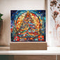 Stained Glass Christmas Tree