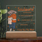 Soulmate-Love You Most Acrylic Plaque