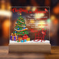 Christmas in Heaven Acrylic Plaque